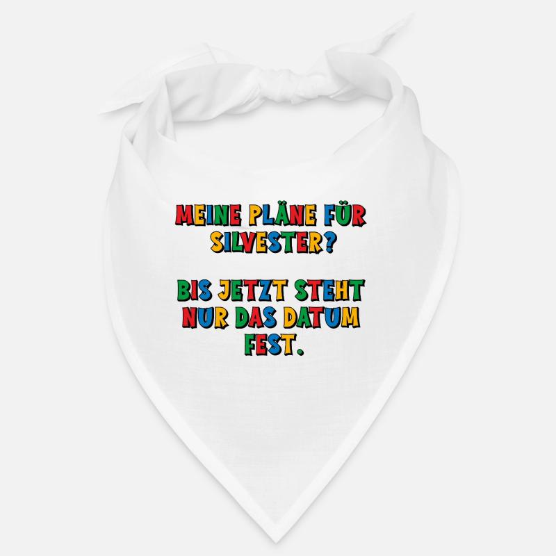 Meine Silvesterpläne - das Datum steht fest Bandana