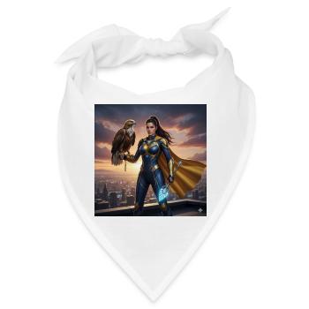 Urban Eagle Heldin - Bandana - Weiß - Vorne