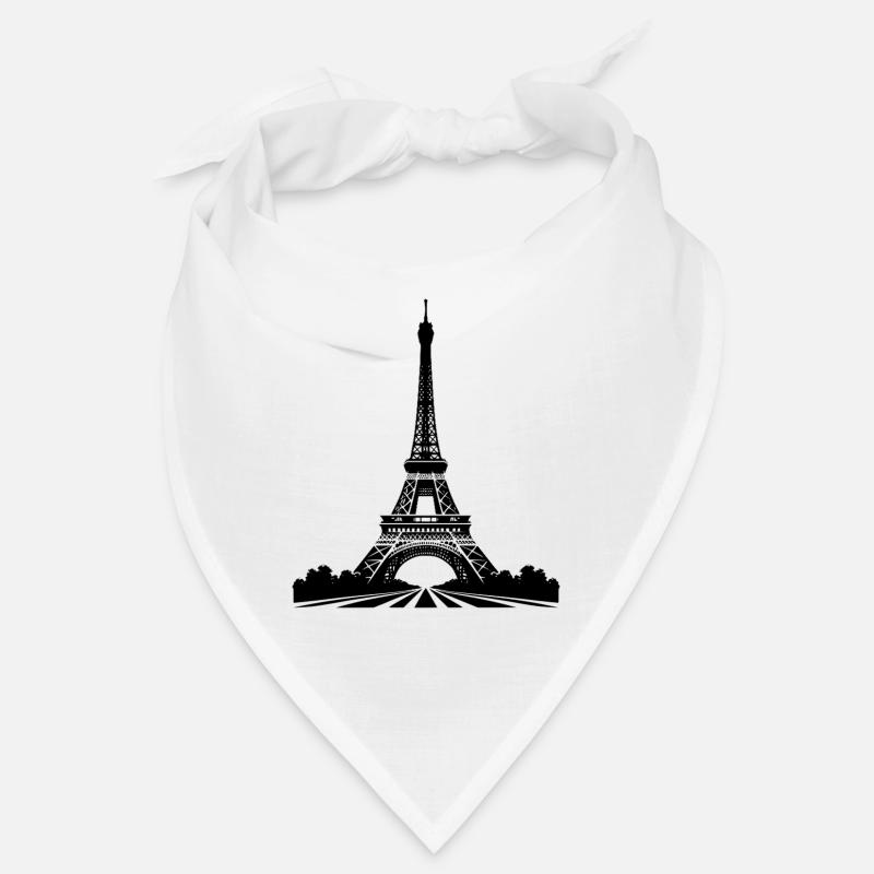 Tour Eiffel - L’Âme de Paris – Ombres d’Acier Bandana