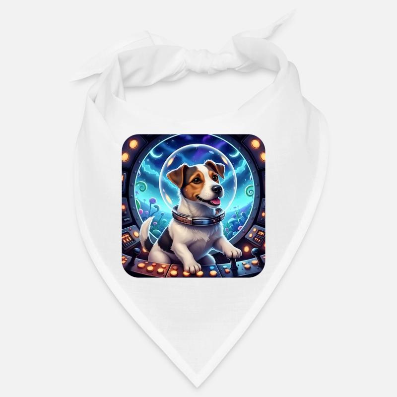 Chiot Cosmique dans la capsule spatiale Bandana