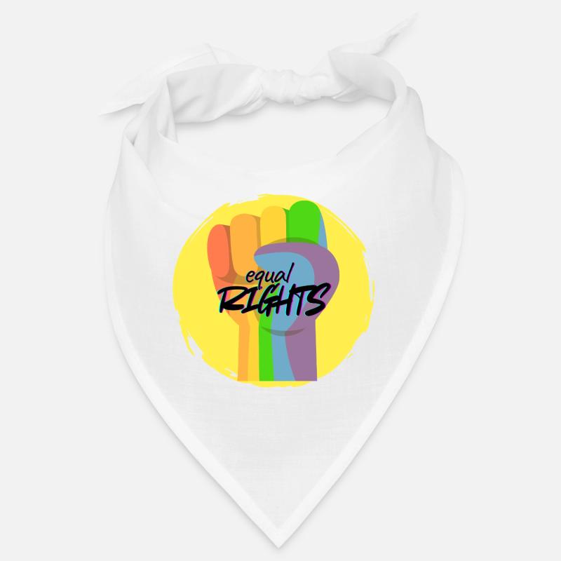 Regenbogenfaust Pride Gleichberechtigung Bandana