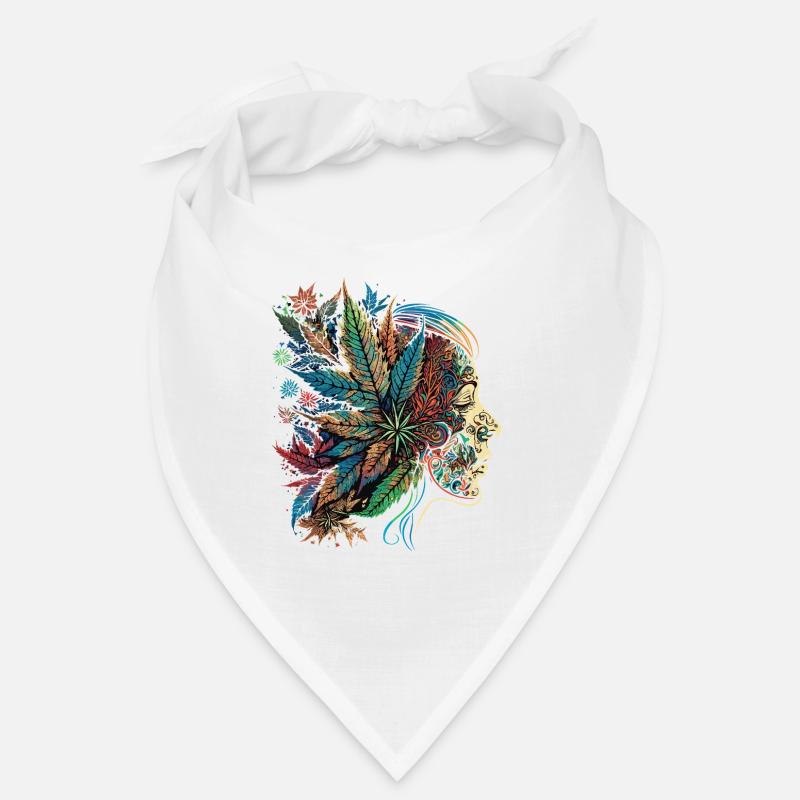 Psychedelic Blatten Silhouette Bandana