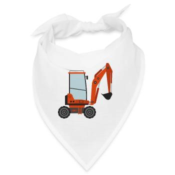 Bagger - Bandana - Weiß - Vorne