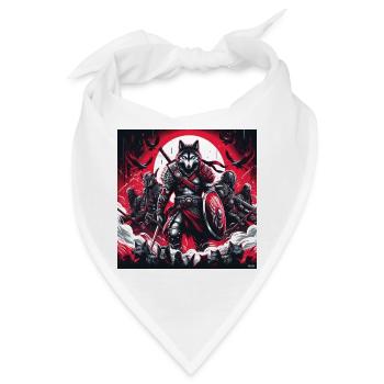 Wölfe der Crimson Legion - Bandana - Weiß - Vorne