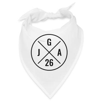 JGA 2026 - Junggesellenabschied 2026 - JGA 26 - Bandana - Weiß - Vorne