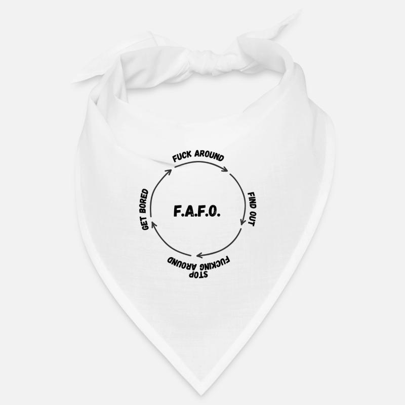 Flow circle FAFO Bandana