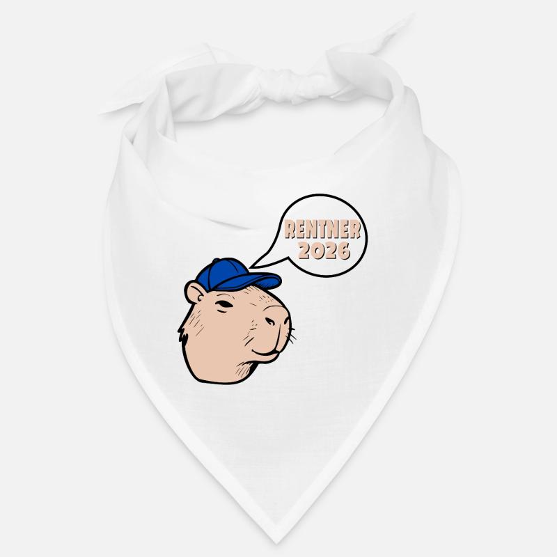 Rentner Rente 2026 Capybara Bandana