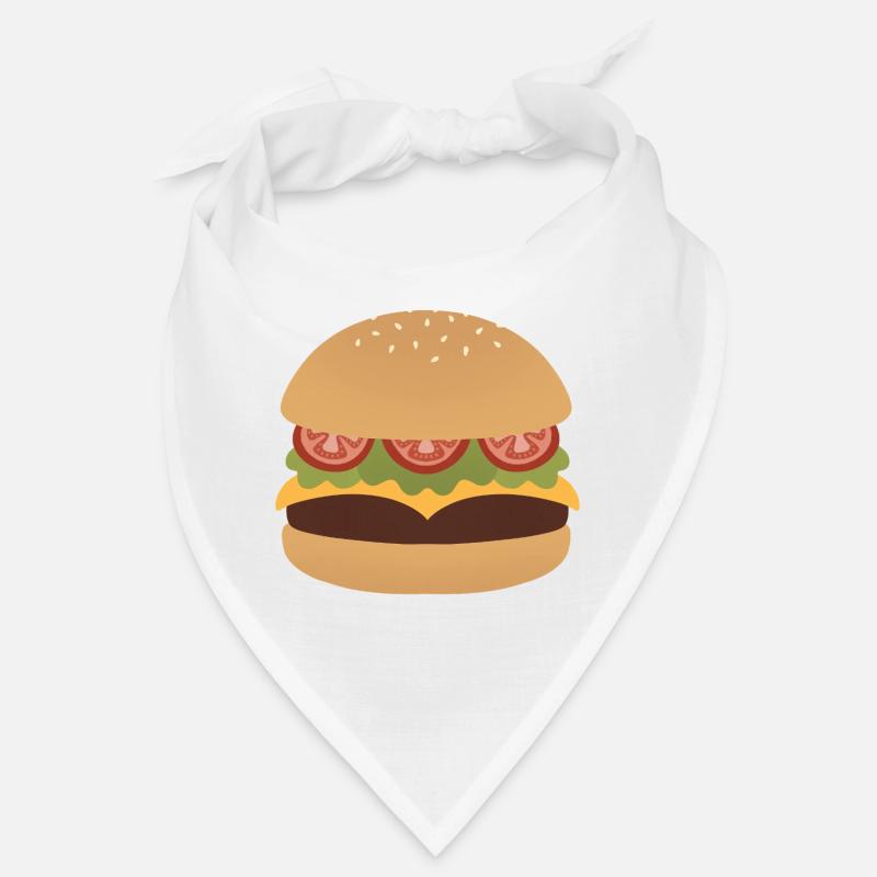 Art classique de Burger Flat Bandana