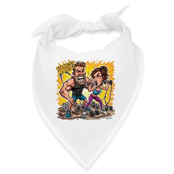 Power Couple Arena-Showdown - Bandana - Weiß - Vorne
