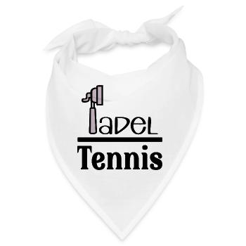 Kaffee Padel - Bandana - Weiß - Vorne