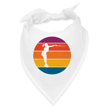 Tennis - Bandana - Weiß - Vorne