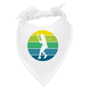 Tennis - Bandana - Weiß - Vorne