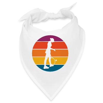 Tennis - Bandana - Weiß - Vorne