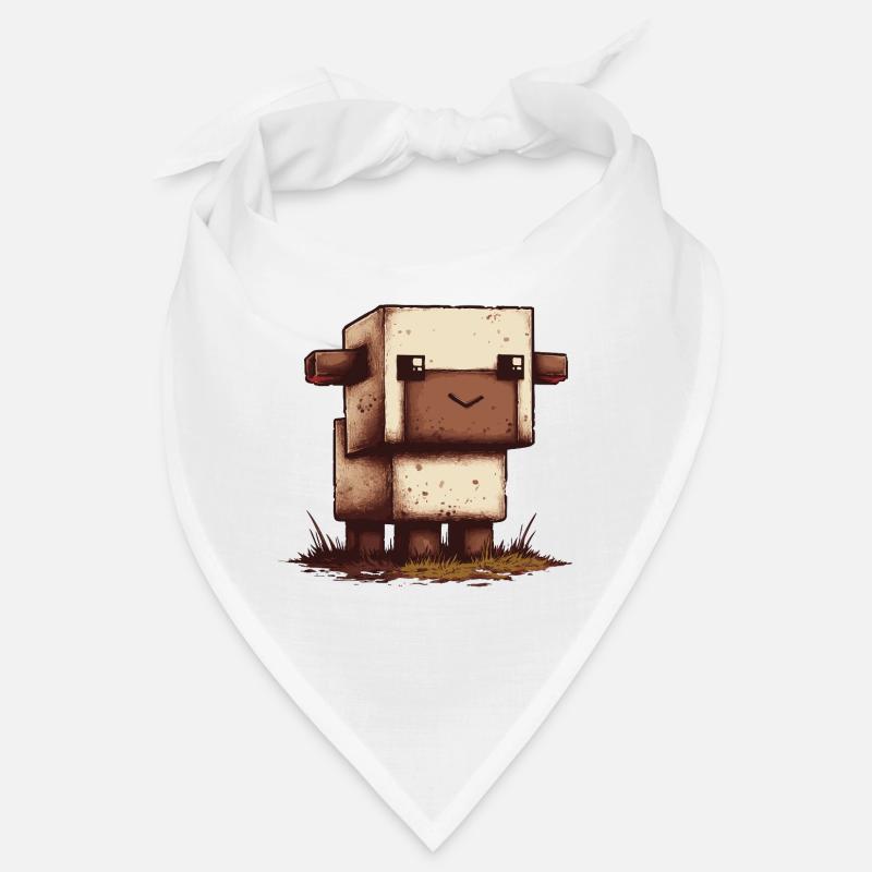 Look rétro de Pixel Sheep Bandana
