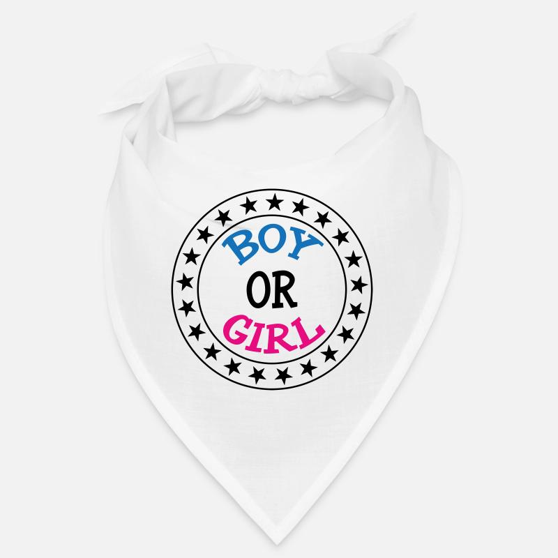 Junge oder Mädchen? Schwangerschaftsgeburt Schwanger Bandana