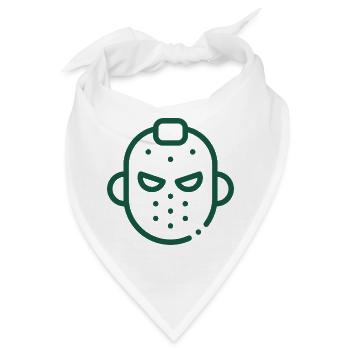 Maskikon Eishockey - Bandana - Weiß - Vorne