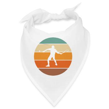 Tennis - Bandana - Weiß - Vorne