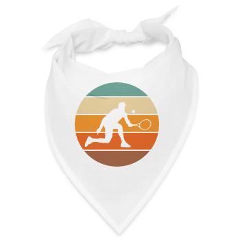 Tennis - Bandana - Weiß - Vorne
