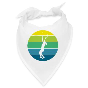 Tennis - Bandana - Weiß - Vorne