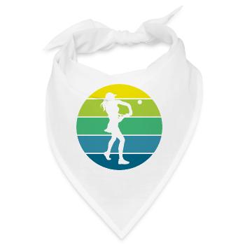 Tennis - Bandana - Weiß - Vorne