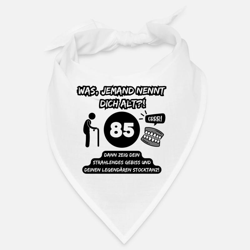 85 and legendary: Teeth out, stick dancing on! Bandana
