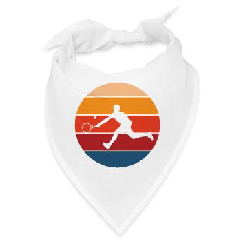 Tennis - Bandana - Weiß - Vorne