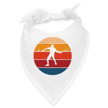 Tennis - Bandana - Weiß - Vorne