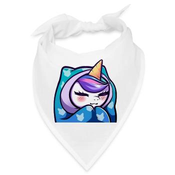 Lya Einhorn Cozy - Bandana - Weiß - Vorne