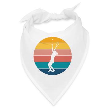 Tennis - Bandana - Weiß - Vorne