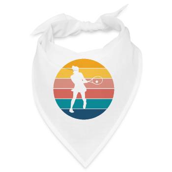 Tennis - Bandana - Weiß - Vorne