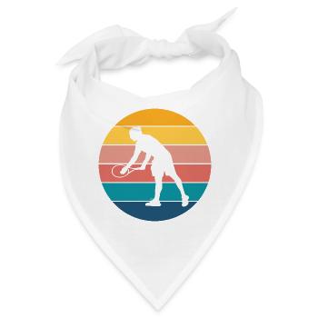 Tennis - Bandana - Weiß - Vorne