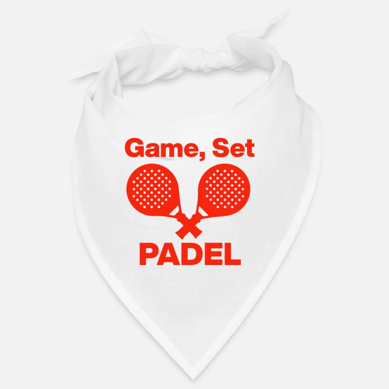 Match, set, PADEL – Allons-y ! Bandana