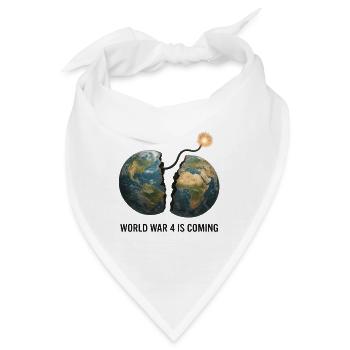 Cracked Earth Fuse: Globaler Clash - Bandana - Weiß - Vorne