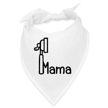 Siebträgermaschine Kaffee Mama - Bandana - Weiß - Vorne
