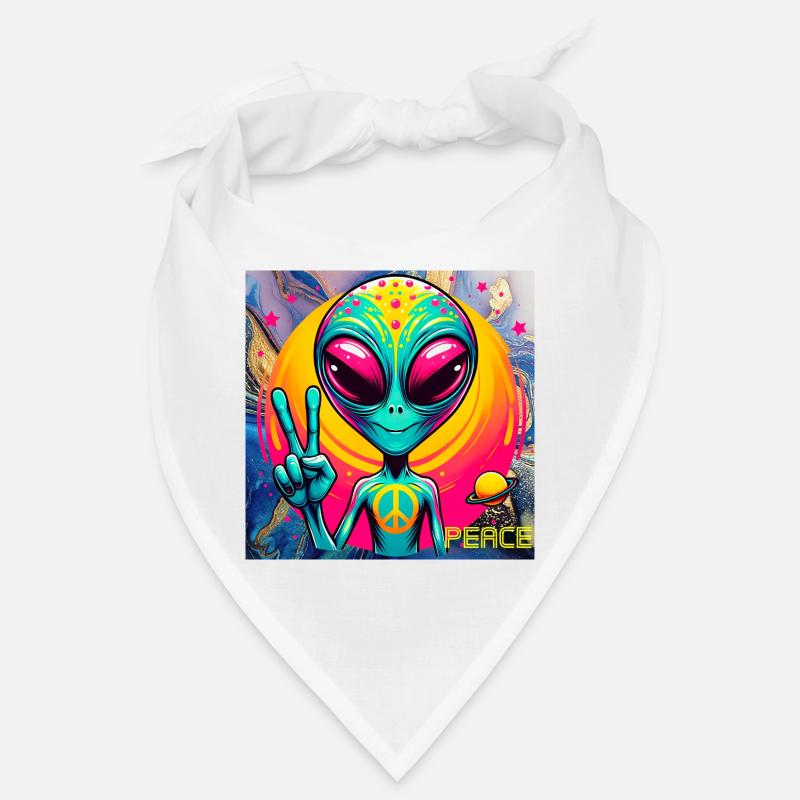 Trippy Alien Bandana