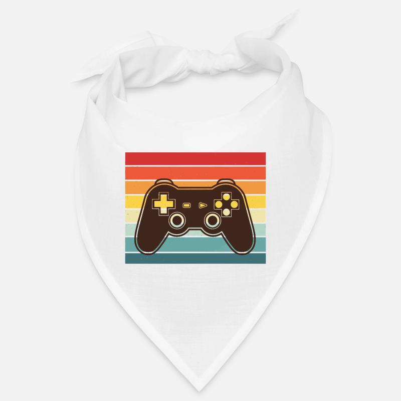 Retro Rainbow ControllerVintage Videospiel-Controller Bandana