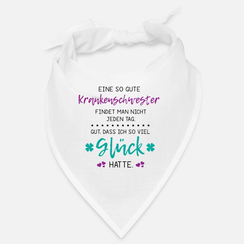 Beste Krankenschwester Beruf Geschenk Danke Spruch Bandana