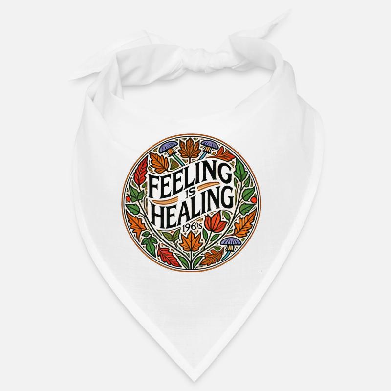 Feeling is Healing Circle Tee Bandana