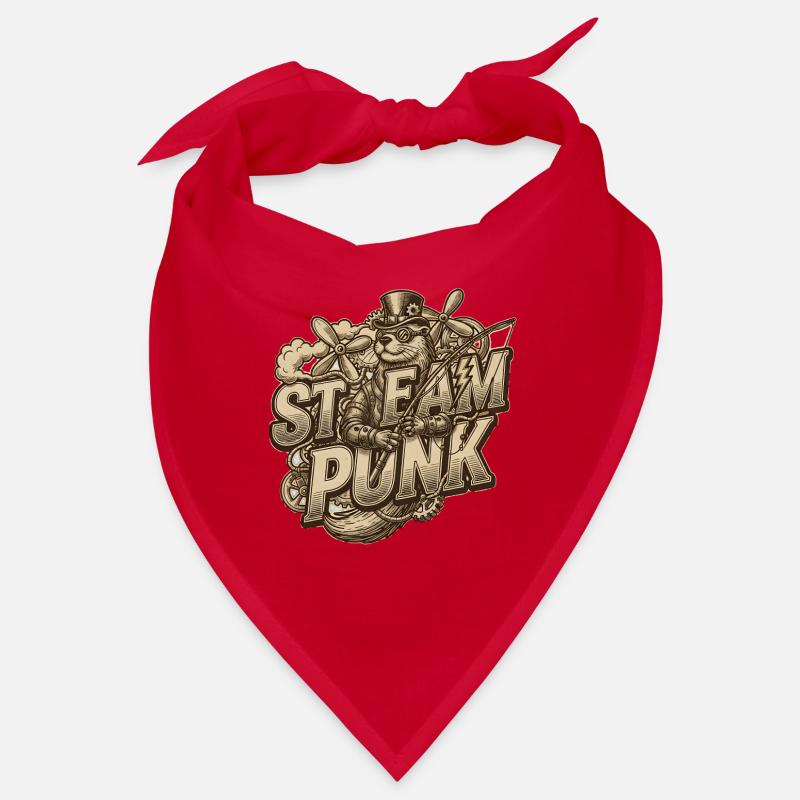 Steampunk Ästhetik & Retro Bandana