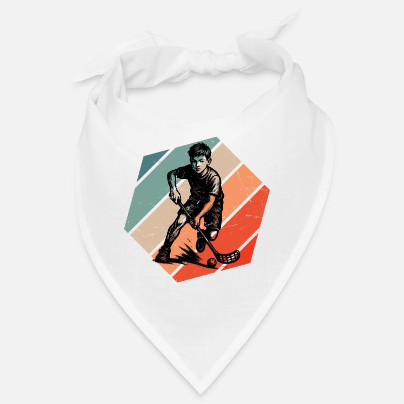 Modernes Floorball Artwork Bandana
