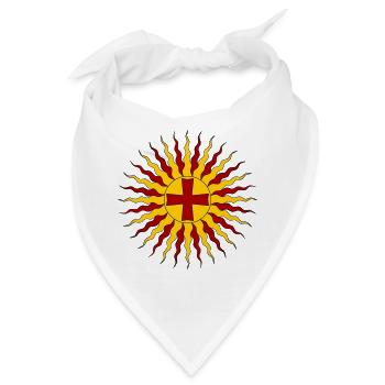 Ewiges Licht Jesu Christi - Bandana - Weiß - Vorne