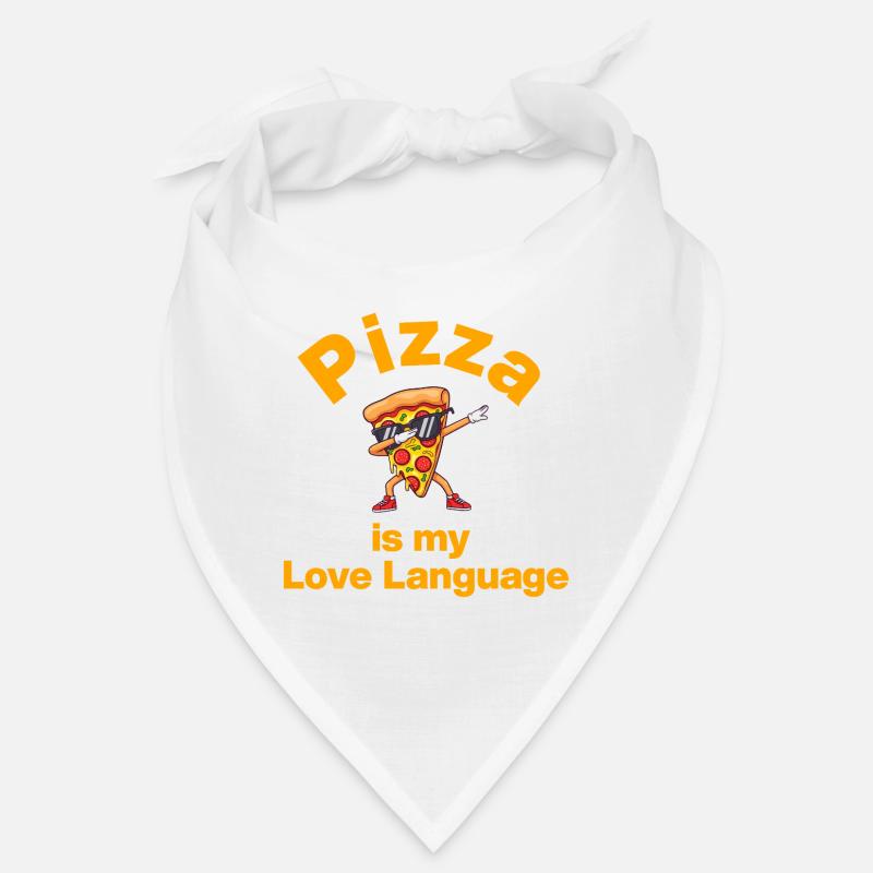 La pizza est mon langage de l’amour, l’amoureuse de la pizza, le fromage Bandana