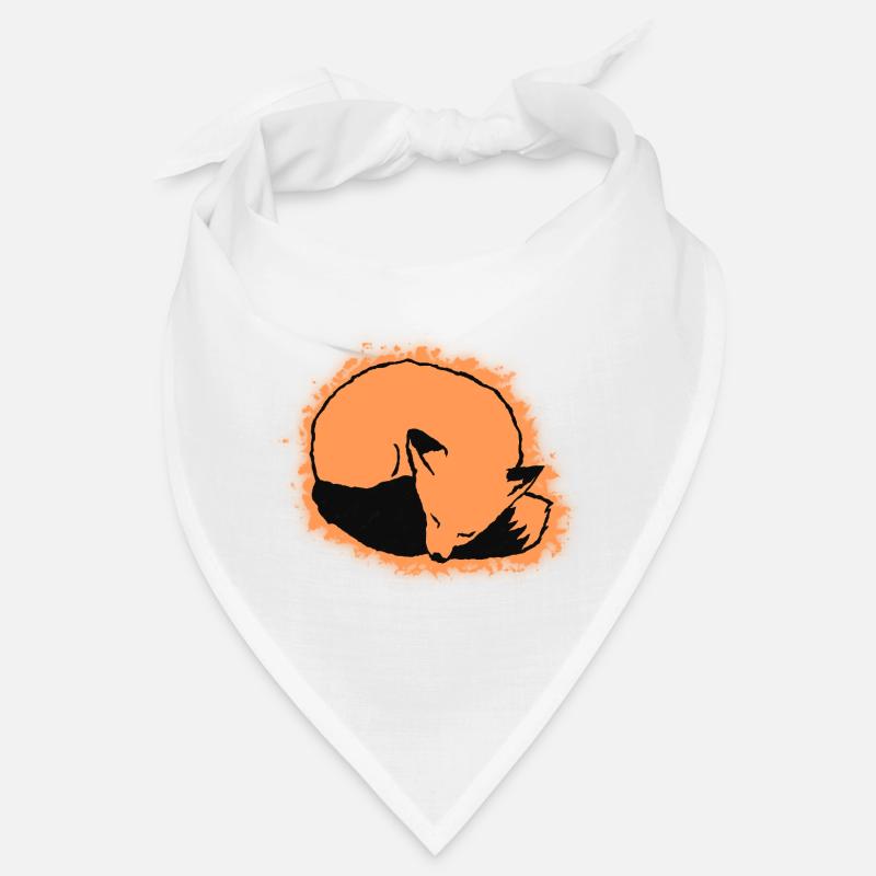 Fuchs schlafend: Niedlich, Kawaii & Comic Stil Bandana
