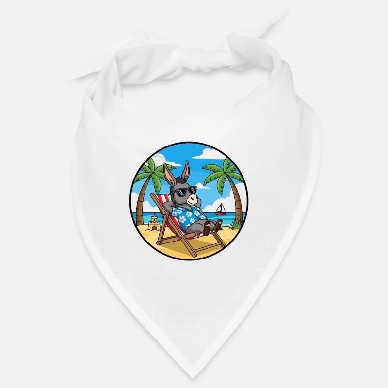 Ambiance estive de vacances à Donkey Beach Cool Bandana