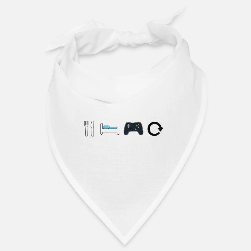 Manger dormir jeu Répéter Bandana