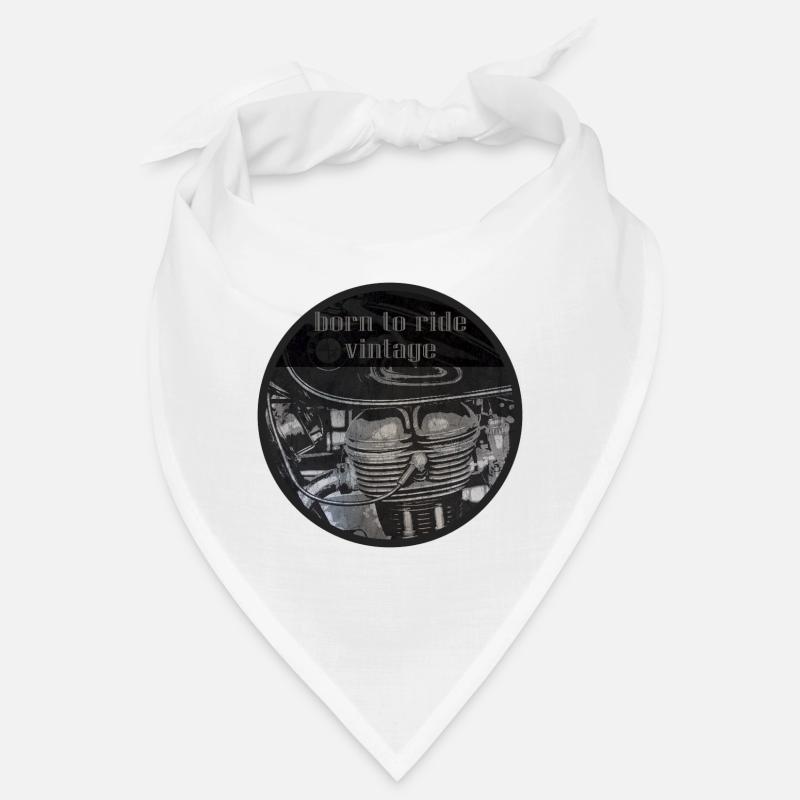 Born to Ride Vintage Engine Bandana