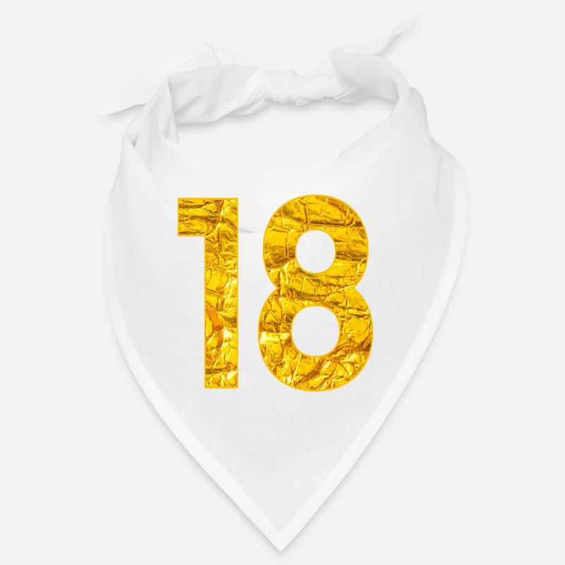 Numéro Dix-Huit - Numéro 18 Anniversaire Bandana