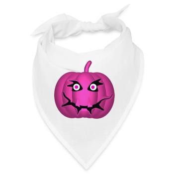 Kürbis - Bandana - Weiß - Vorne