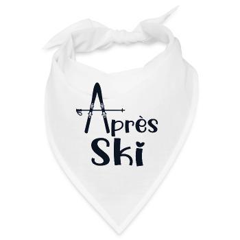 Liebe Après-Ski - Bandana - Weiß - Vorne