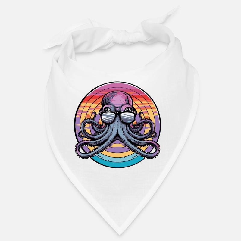 Octopus Retro Surf Bandana